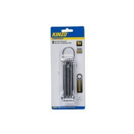 KINZO 71911 sada Torx klíčů se skládacím držákem 8 ks