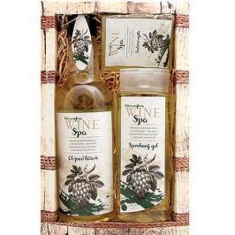 Bohemia Gifts & Cosmetics Wine Spa Vinná kosmetika Hroznový olej a extrakt z vinné révy Sprchový gel 250 ml + Olejová lázeň 500 ml + Toaletní mýdlo 70 g, kosmetická sada