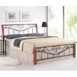 Postel Pauline Antique Cherry Black 160x200 cm
