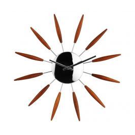 Nástěnné hodiny Deco Brown