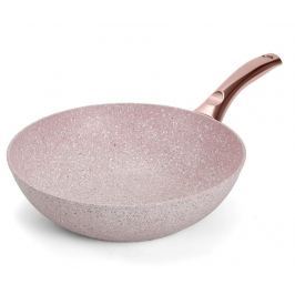 Wok pánev Stonerose Gold 28 cm