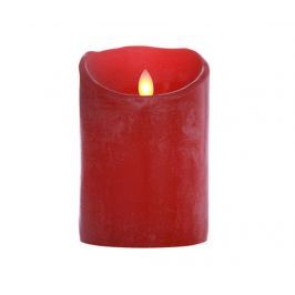 LED svíčka Pillar Red L