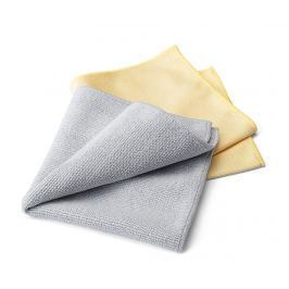 Sada 2 kuchyňských utěrek Grey and Yellow