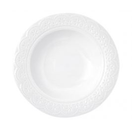 Hluboký talíř Lacy White