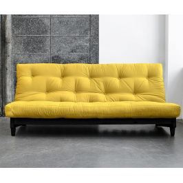 Rozkládací pohovka Fresh Wenge & Amarillo 140x200 cm