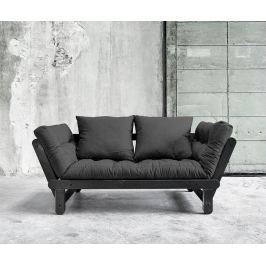 Rozkládací pohovka Beat Diffy Black & Dark Grey
