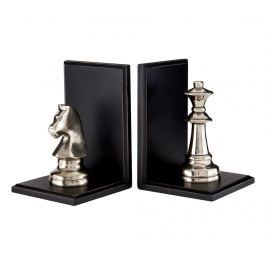 Sada 2 zarážek na knihy Chess
