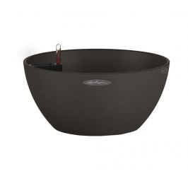 Sada květináč se samozavlažovacím systémem a obalem Cubeto Graphite Black S