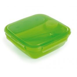 Dóza na potraviny a 2 příbory Energy Ice Green 1.5 L