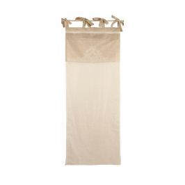Sada 2 záclon Damask Ecru 60x220 cm