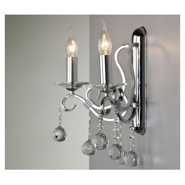 Nástěnné svítidlo Isidore Chrome Two