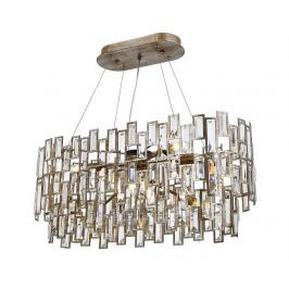 Závěsná lampa Makenzie Honey Patina