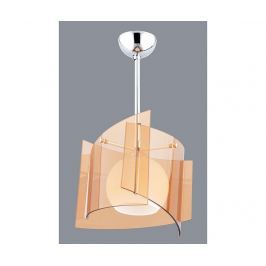 Závěsná lampa Kelis Chrome Honey