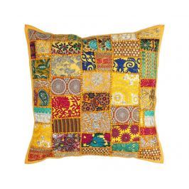 Dekorační polštář Ethnic Yellow 60x60 cm