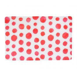 Prostírání Blackneo Red 28.5x43.5 cm