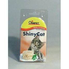 Gimpet kočka konz. ShinyCat kuře/krab 2x85g