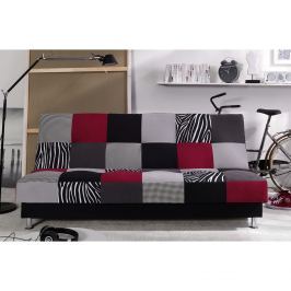 Pohovka ZEBRA vínová