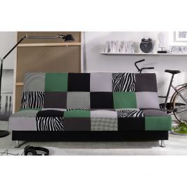 Pohovka ZEBRA světle zelená